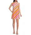 Jude Connally Melody Dress In Mod Stripe Spring Multi In Multi