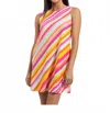 Jude Connally Melody Dress In Mod Stripe Spring Multi In Multi