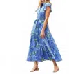 Jude Connally Mirabella Maxi Dress In Pffi In Multi