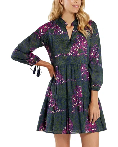 Jude Connally Monaco Tiered Dress In Multi