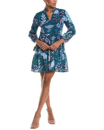 Jude Connally Monaco Tiered Dress In Green