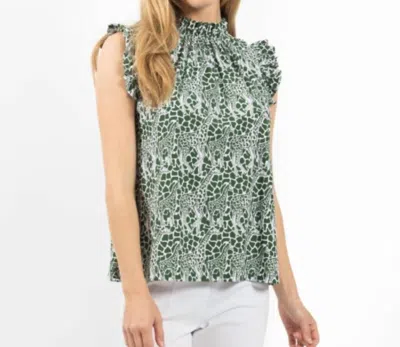 Jude Connally Mylie In Hidden Giraffes Jungle Green