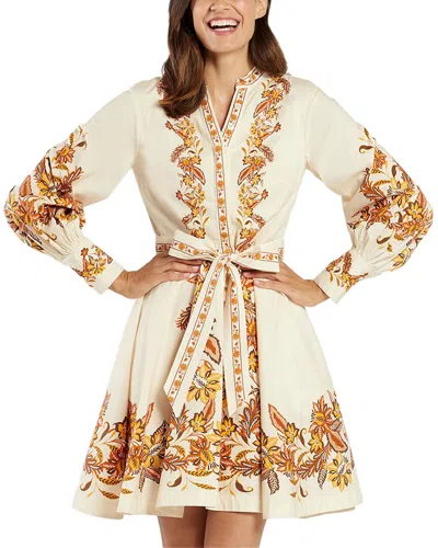 Jude Connally Petra Fit/flare Dress In Red