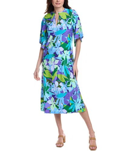 Jude Connally Ruby Caftan Maxi Dress In Blue