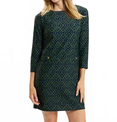 Jude Connally Sabine Mini Dress In Green