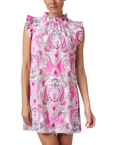 Jude Connally Shari Mini Dress In Oasis Paisley Peony In Purple