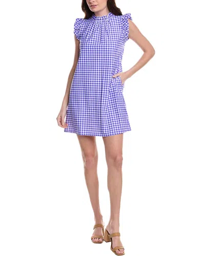 Jude Connally Shari Swing Dress In Blue