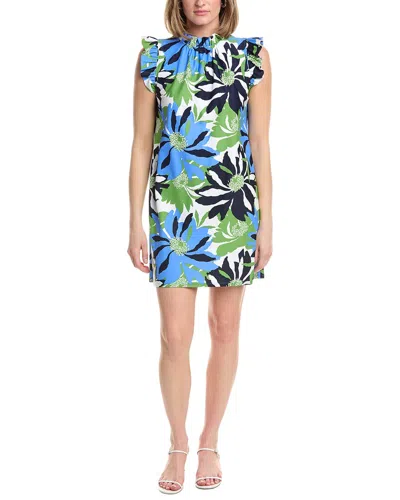 Jude Connally Shari Swing Dress In Blue