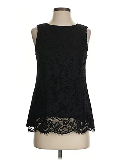Pre-owned Jude Connally Sleeveless Blouse In Black