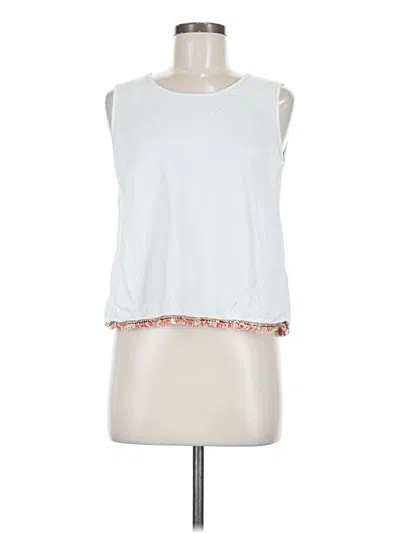 Pre-owned Jude Connally Sleeveless T-shirt In White