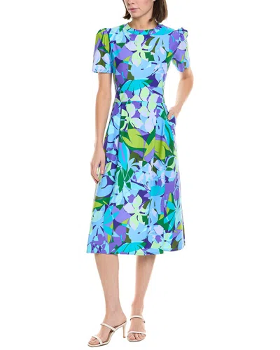Jude Connally Stacey Midi Dress In Red