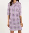 Jude Connally Susanna Dress In Petite Rattan Amethyst In Pink