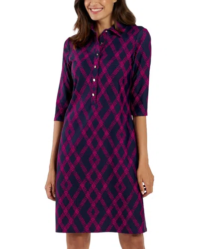 Jude Connally Susanna Long Shirt Dress In Blue