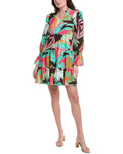 Jude Connally Tammi Tiered Dress In Brown