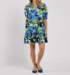 Jude Connally Tierney Dress In Wild Blossom Blue In Blue