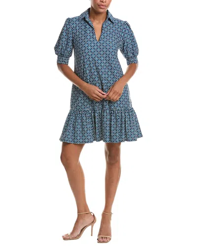 Jude Connally Tierney Mini Dress In Blue