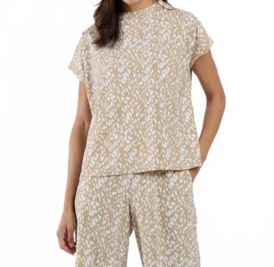 Jude Connally Tillie Top In Antelope Sand In Multi