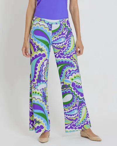 Jude Connally Trixie Pant In Mod Paisley Iris In Multi