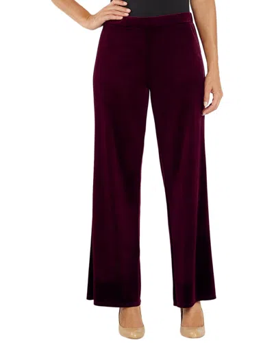 Jude Connally Trixie Wide Leg Pant In Burgundy