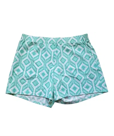 Jude Connally Women's Ariel Shorts In Trellis Trio Seamist In Blue