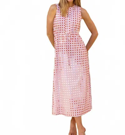 Jude Connally Women's Bebe Rattan Dress In Aperol/gold In Pink