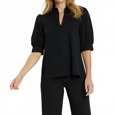 Jude Connally Women's Katia Ponte Top In Black