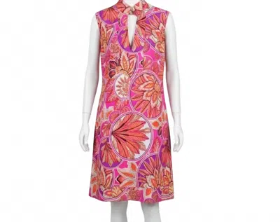 Jude Connally Women's Kristen Mini Dress In Stained Glass Hot Pink