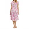 Jude Connally Women's Libby Dress In Paisley Pink In Multi