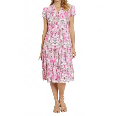 Jude Connally Women's Libby Dress In Paisley Pink In Multi