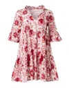 Jude Connally Women's Maria Mini Dress In India Spice Floral In Multi