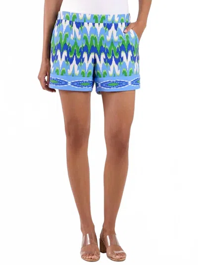 Jude Connally Women's Mika Short In Paradise Ikat Cobalt In Blue