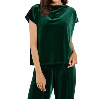 Jude Connally Women's Tillie Stretch Velvet Top In Green