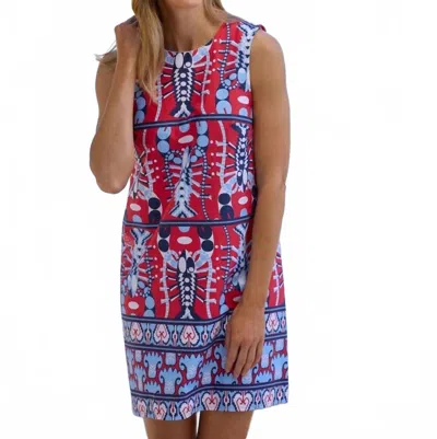 Jude Connally Women's Yolanda Stretch Poplin Dress In Red In Multi