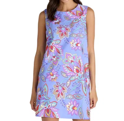 Jude Connally Yolanda Dress In Floral Bluebell Gold
