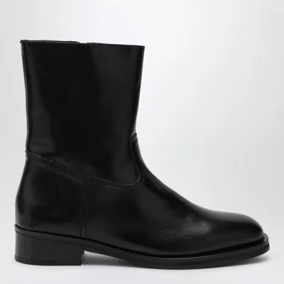 Jude Daryl Ankle Boots In Black Leather