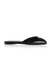 Jude Date Leather Mules In Black