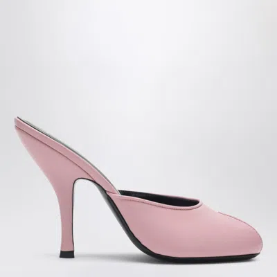 Jude Date Pink Leather Mules