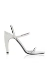 Jude Fame Leather Sandals In White