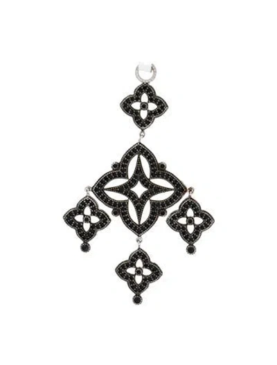 Pre-owned Jude Frances Spinel Single Chandelier Earring Enhancer In Multi