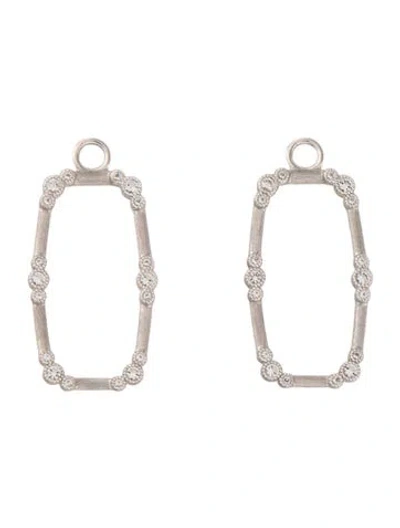 Pre-owned Jude Frances Topaz Earring Enhancers In Multi