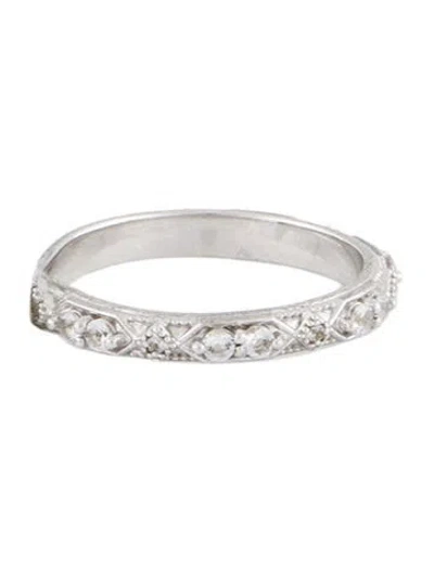 Pre-owned Jude Frances Topaz Kite Lisse Band In Multi
