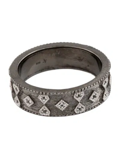Pre-owned Jude Frances Topaz Lisse Hourglass Kite Ring In Multicolor
