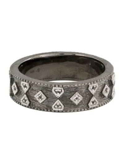 Pre-owned Jude Frances Topaz Lisse Hourglass Kite Ring In Multicolor