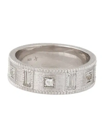Pre-owned Jude Frances Topaz Moroccan Eternity Band Ring In Multicolor