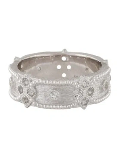 Pre-owned Jude Frances Topaz Moroccan Quad Band In Multicolor