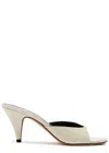 Jude Hazel 75 Crocodile-effect Leather Sandals In Multi