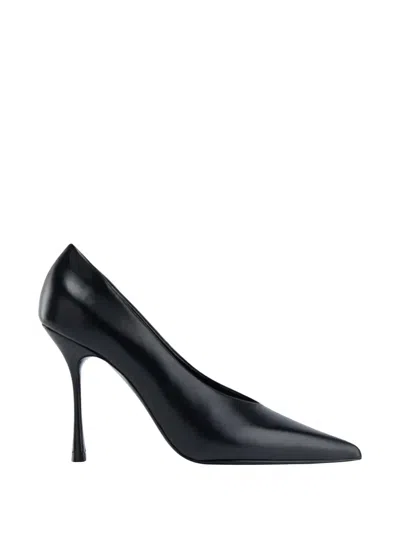 Jude Kiss Pointed-toe Leather Heeled Pumps In Multi