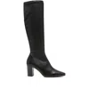 Jude Leather Boots In Black