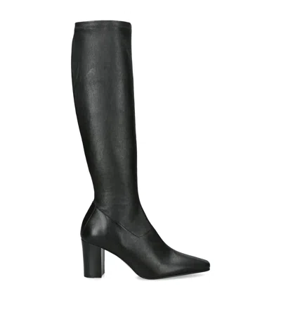 Jude Leather Memo Knee-high Boots 95 In Black