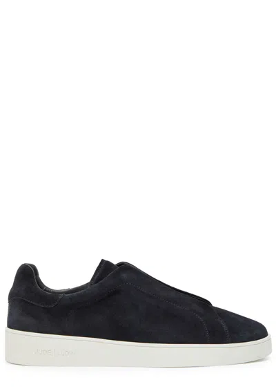 Jude Llow Luca Suede Sneakers In Blue
